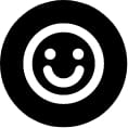 スマイル（イラスト）のロゴ